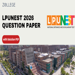 LPUNEST 2026 Question Paper with Answer Key and Solutions PDF